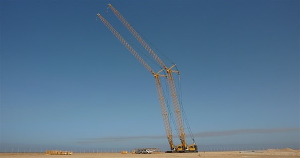 Impressive 250 Ton LR 1200 SX Liebherr